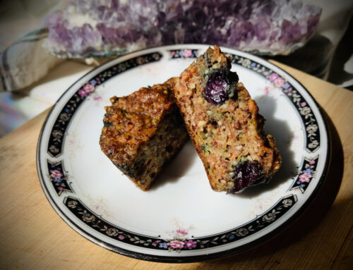 Grain Free Veggie Muffins With Blueberries